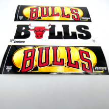 3 - NBA Chicago Bulls Vintage 1997 NBA Champions Bumper Stickers - $180.96 MXN