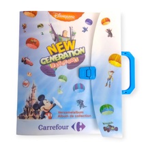 Disneyland Paris New Generation Festival Carrefour Pin Album Binder - £15.65 GBP