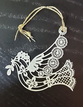 Winterlace by Tamerlane Filigree Dove Vintage Tree Christmas Ornament De... - $14.10