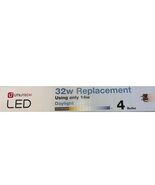 4 Utilitech 32W 48-inch T8 Replacement LEDs - Daylight Bright - 6500K - ... - $46.00