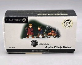 Department 56 Alpine Village "Little Scholars" 56.56318 30 Year Anniversary, New - £36.37 GBP