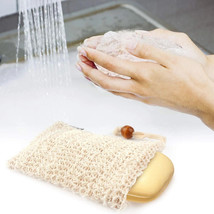 1x Drawstring Exfoliating Soap Bags Foaming Net Saver Pouch for Bath Shower - $2.90