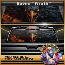 Raven &quot;Wrath&quot; Truck Back Window Graphics - £43.34 GBP+