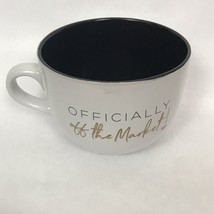 Engagement Mug ‘Officially Off The Market’ Gift For Her 16 Oz White Black  - £13.80 GBP