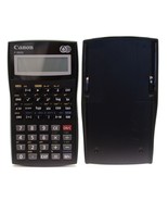 Vintage Canon F-502G Engineering Scientific Calculator With Cover Black - £9.48 GBP