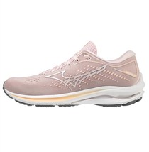 Mizuno women&#39;s wave rider 25 running shoes in Pale Lilac/White - £69.79 GBP