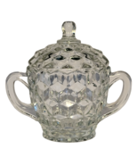 Vintage American Whitehall Clear Sugar Bowl with Lid Top Colony Fostoria... - £9.58 GBP