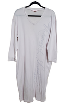 Vintage Victoria&#39;s Secret Medium Light White Cotton Spell Out Nightgown - $49.99