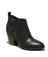 Shoe Women Size 10 Black Short Boot Universal Thread Jameson 3&quot; Heel - £27.37 GBP