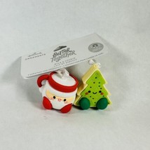 Hallmark Christmas Ornaments Better Together Milk Cookie Santa Tree ornament - £12.50 GBP