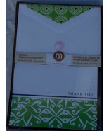 M by Staples 19253 Folded Thank You Card Set - 10 Cards and Envelopes - NEW - $13.46 CAD
