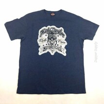 Harley Davidson Nassau Bahamas T Shirt Blue XL Ride Free Skull  - $534.96 MXN