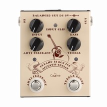 CALINE CP-40 Acoustic Preamp DI Box and Anti Feedback Pedal New - £30.21 GBP