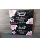 Breezy Black Jasmine Lotus Fabric Softner Dryer Sheets 55 Sheets Sealed ... - £11.47 GBP