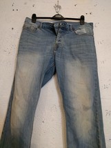 Men denim.co size w34/L32 cotton blue jeans - £14.15 GBP