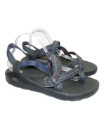 Chaco Men&#39;s Classic Sandals Stepped Blue Black Size 11 US Shoes J106171 - £29.27 GBP