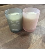 2 Allswell Candles  (Balance &amp; Glow) 1-Wick 7 Oz  Spa NEW - €21,03 EUR