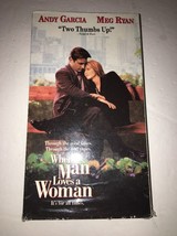 Cuando un Hombre Ama Mujer (VHS, 1994) Probado Raro Colección Vintage Barcos En - £9.37 GBP