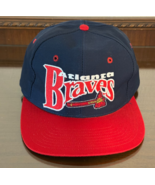 Vintage Atlanta Braves The Game MLB Baseball Hat Tomahawk Fitted Size 7 ... - $268.64 MXN