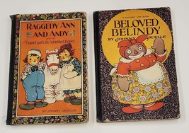 Set of 9 Vintage Raggedy Ann and Andy  Books by Johnny Gruelle - 1920s, 1930s, a - £117.95 GBP