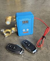 12V 240A Remote Battery Disconnect  Led Voltage Display Kill Switch - $38.99