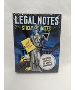 Legal Notes Sticky Notes The Unemployed Philosophers Guild - £25.16 GBP