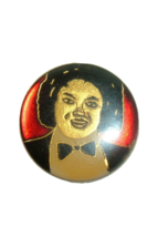 Vintage 1980s Michael Jackson Thriller Era Pin Pinback Badge Hat Tie lap... - $9.86