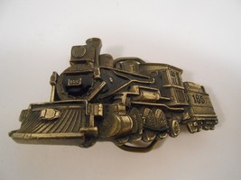 Vintage 1981 The Great American Buckle Co #275 Train/Locomotive Belt Buckle - £14.36 GBP