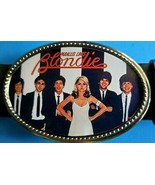 ROCK &amp; ROLL &quot;BLONDIE&quot; Epoxy PHOTO MUSIC BELT BUCKLE - NEW! - $24.09 CAD
