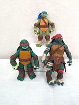 TMNT 5 Inch Action Figures Lot of 3 2 Raphael 1 Leonardo - $15.00