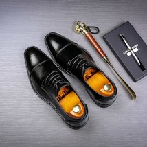 Misalwa Brand Men Simple Lightweight Men Classic Derby Shoes Male Business Dress - £59.02 GBP