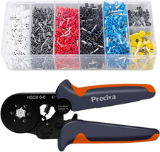 Ferrule Crimping Tool Kit, Preciva Hexagonal Sawtooth Self-Adjustable Ra... - $44.11