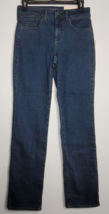NYDJ Womens Blue Marilyn Straight Leg Jeans Denim Pants Size 2 Lift Tuck Tech - £23.58 GBP