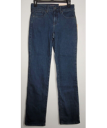 NYDJ Womens Blue Marilyn Straight Leg Jeans Denim Pants Size 2 Lift Tuck... - £23.59 GBP
