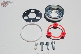 Chevy GM Steering Wheel Horn Cap Contact Mounting Kit Set Camaro Impala Nova New - £28.85 GBP