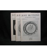 Just Buttons Collector&#39;s Magazine January-June 1979 - $8.99