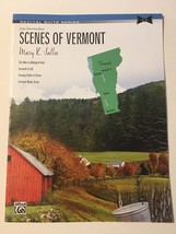 Recital Suite Series Late Intermediate Piano Sheet Music Scenes Of Vermont - £5.36 GBP