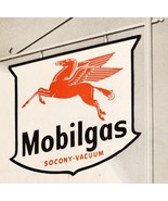 1950 Mobilgas Mobil Socony Vacuum Advertisement Automobilia Gas And Oil ... - €21,70 EUR