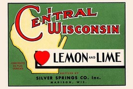 Central Wisconsin Lemon and Lime - Art Print - £17.53 GBP+