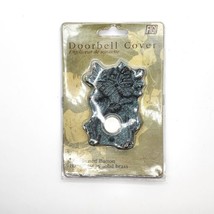 Figi Hand Cast Brass Butterfly Illuminated Button Doorbell Cover New - $19.75