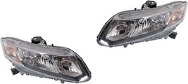 Headlights For Honda Civic 2013 2014 2015 4 Door Sedan Left Right Pair - $252.40