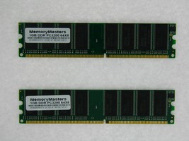 2GB 2X 1GB PC3200 Apple Powermac G5 Memory Double 2GHz-
show original ti... - $51.54
