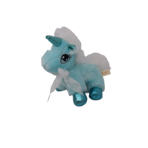 Dan Dee Collectors Choice Light Blue Unicorn Plush 7&quot; Stuffed Animal - £9.28 GBP