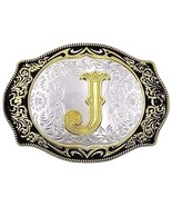 New Golden Initial J Belt Buckle - €14,49 EUR
