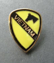 ARMY 1ST CAVALRY VIETNAM VET VETERAN LAPEL HAT PIN BADGE 3/4 X 1 INCH - $5.64