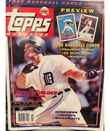 Topps Magazine Winter 1991 *Nice Condition w/Cards &amp; Fold Out *Pre-Owned... - €11,20 EUR