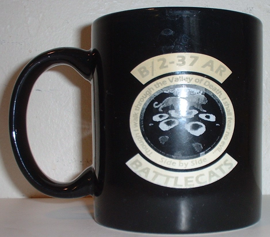 B Company, 37th Armored Regiment &quot;Battlecats&quot; ceramic coffee mug - $15.00