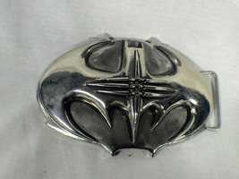 Batman Forever, Traditional Type Bat Buckle, Silver Metal, Real Prop Replica - £38.92 GBP