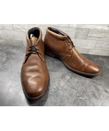 Cole Haan Air Chukka Boots Men 11M Winslow Shoes Brown Leather Lace Up C... - $51.36 CAD