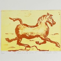 The Flying Horse of Gansu Art Print Signed Numbered Jill Plaisted 8.5&quot; x 11&quot; - £15.16 GBP